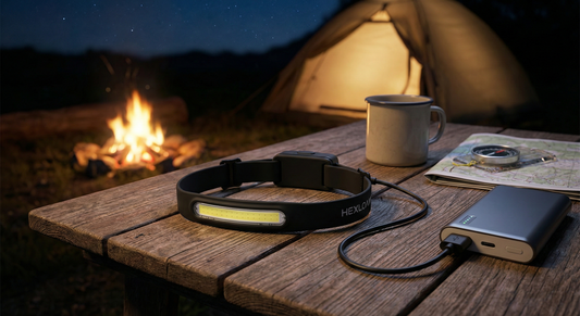 Matériel de bivouac : Explication sur l'autonomie des lampes frontales rechargeables