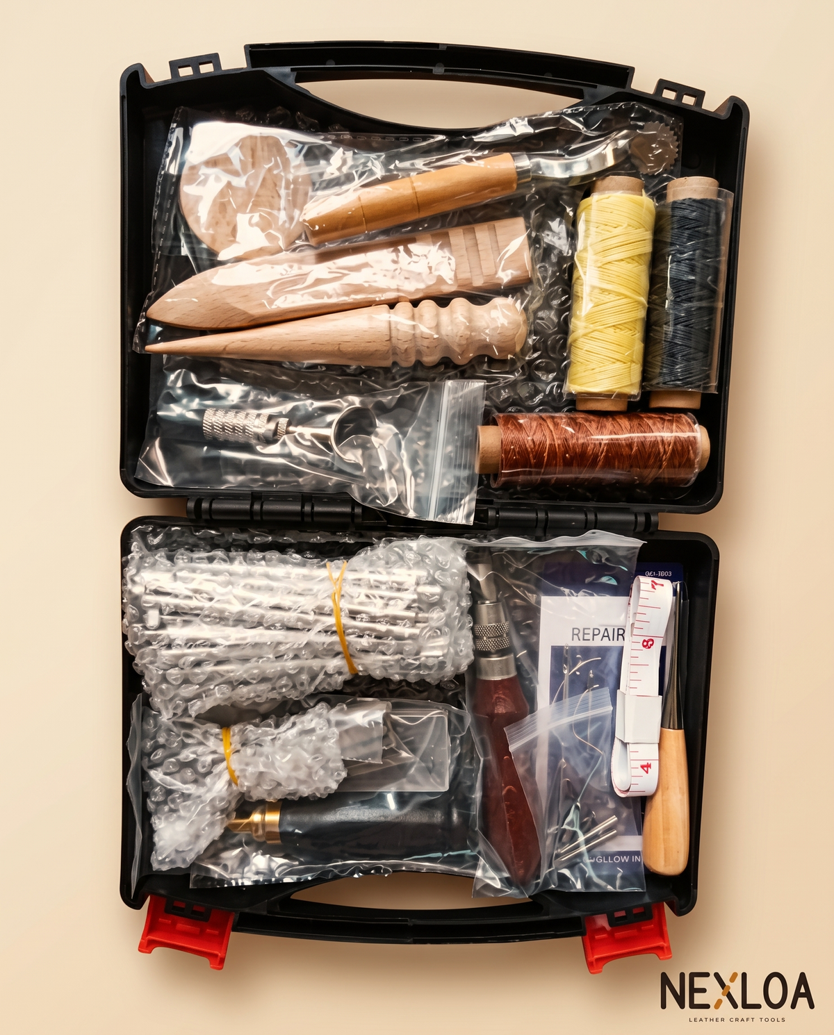 Nexloa Leather Starter Kit — Tools + Case to Make Your First Piece (Free Guide)